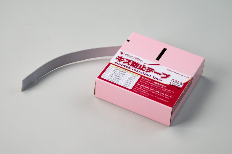 キズ防止テープ パッケージやスリーブなどスリキズを防止 有功社シトー貿易